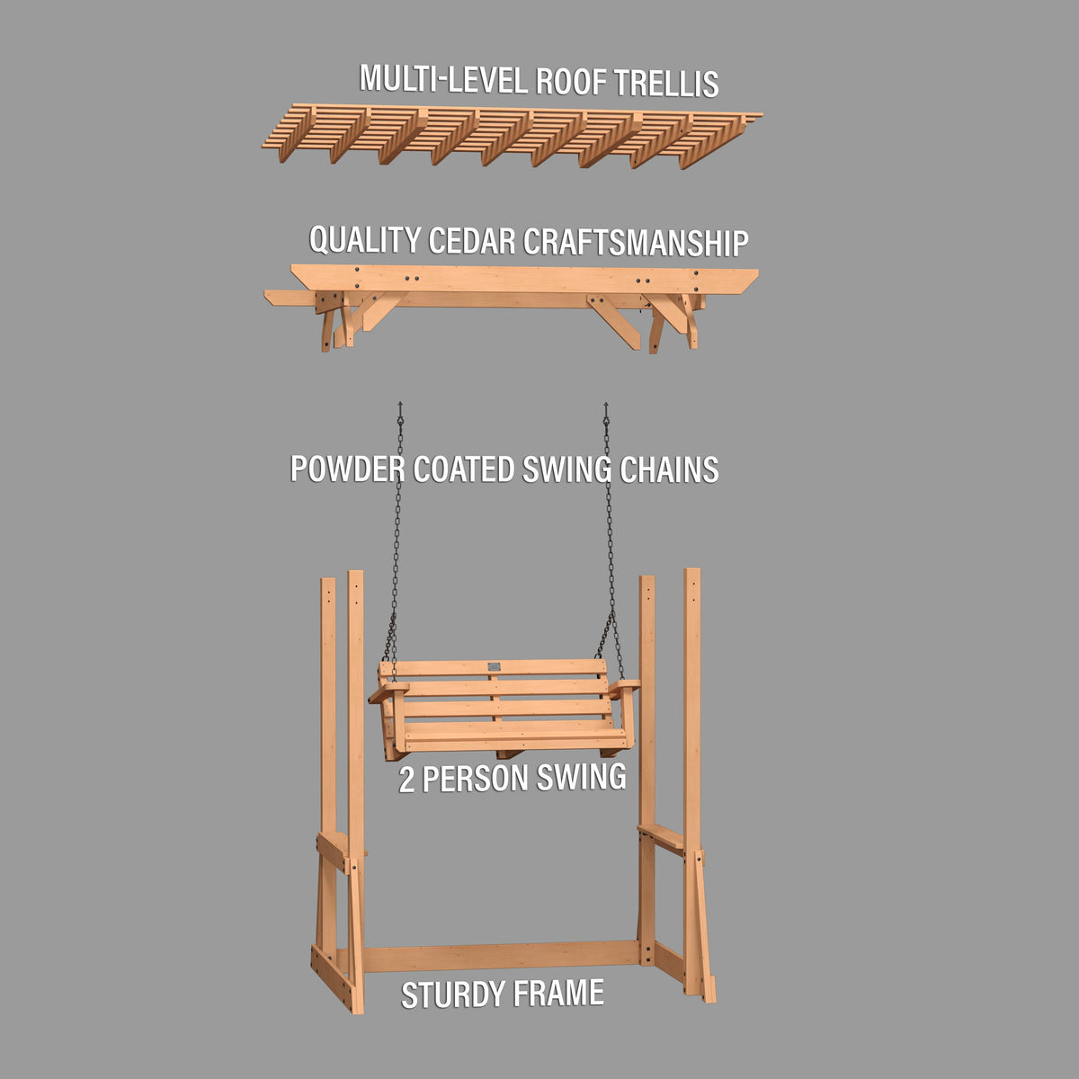 Callahan Pergola Swing