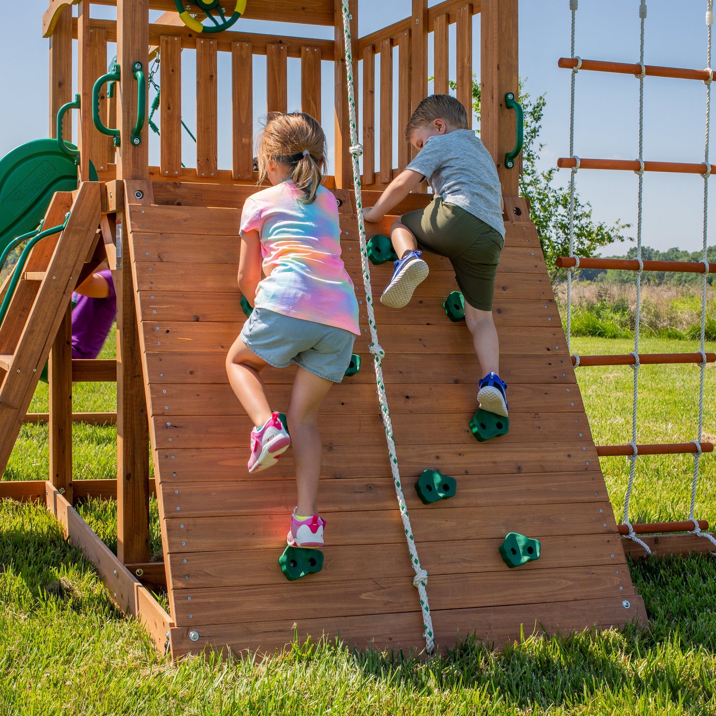 Grayson Peak Swing Set