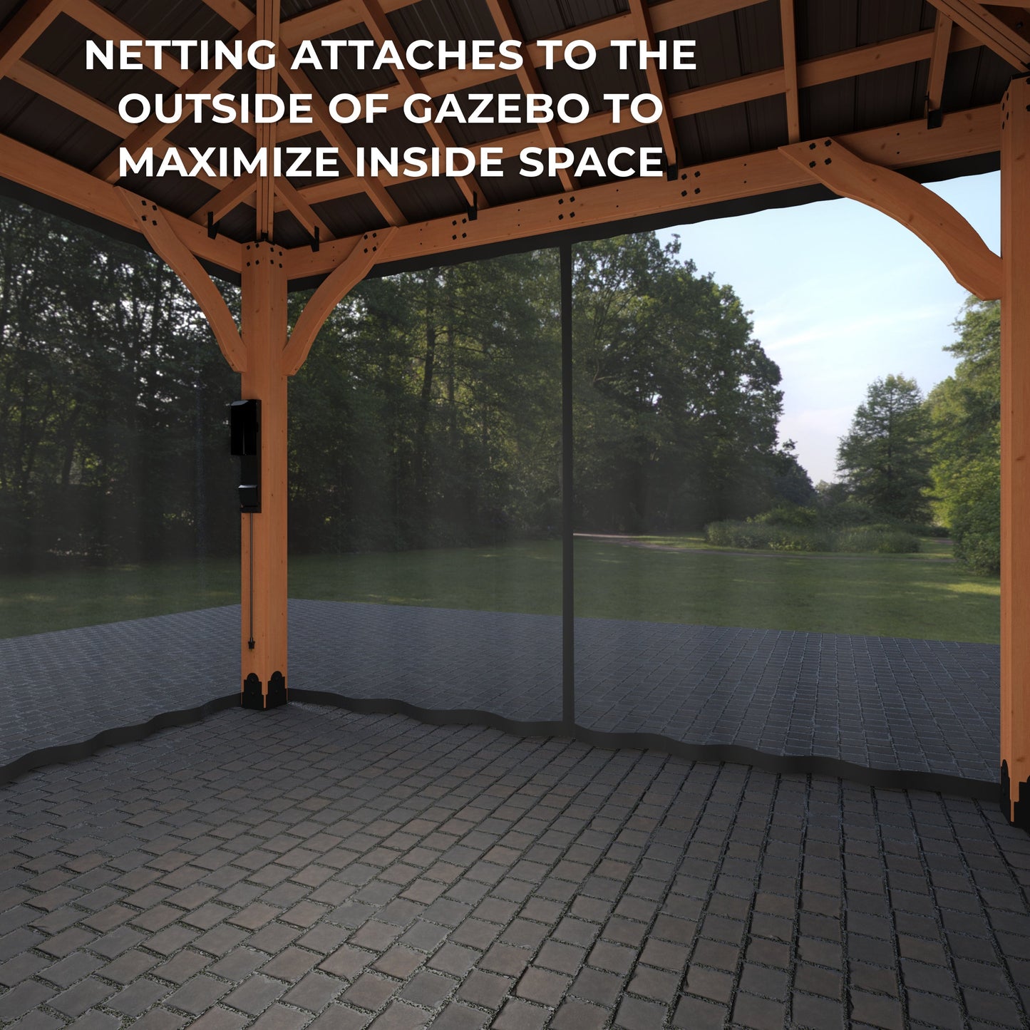 Mosquito Netting Kit-Norwood Gazebos