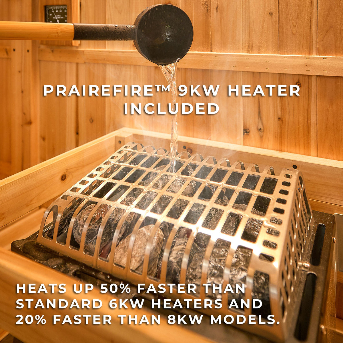 Paxton Outdoor Barrel Sauna – 2-4 Person