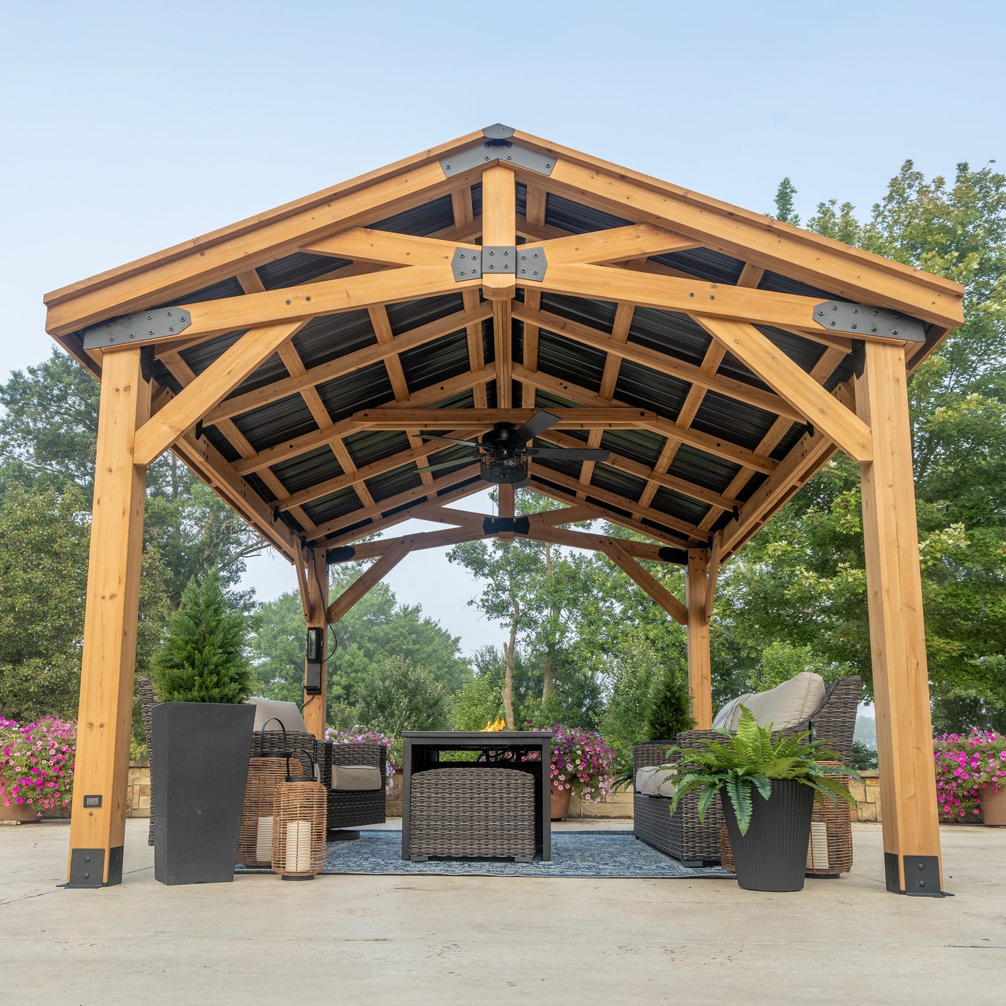14x12 Peak Roof Gazebo