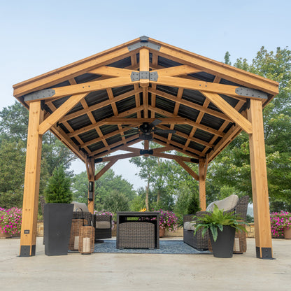 14x12 Peak Roof Gazebo