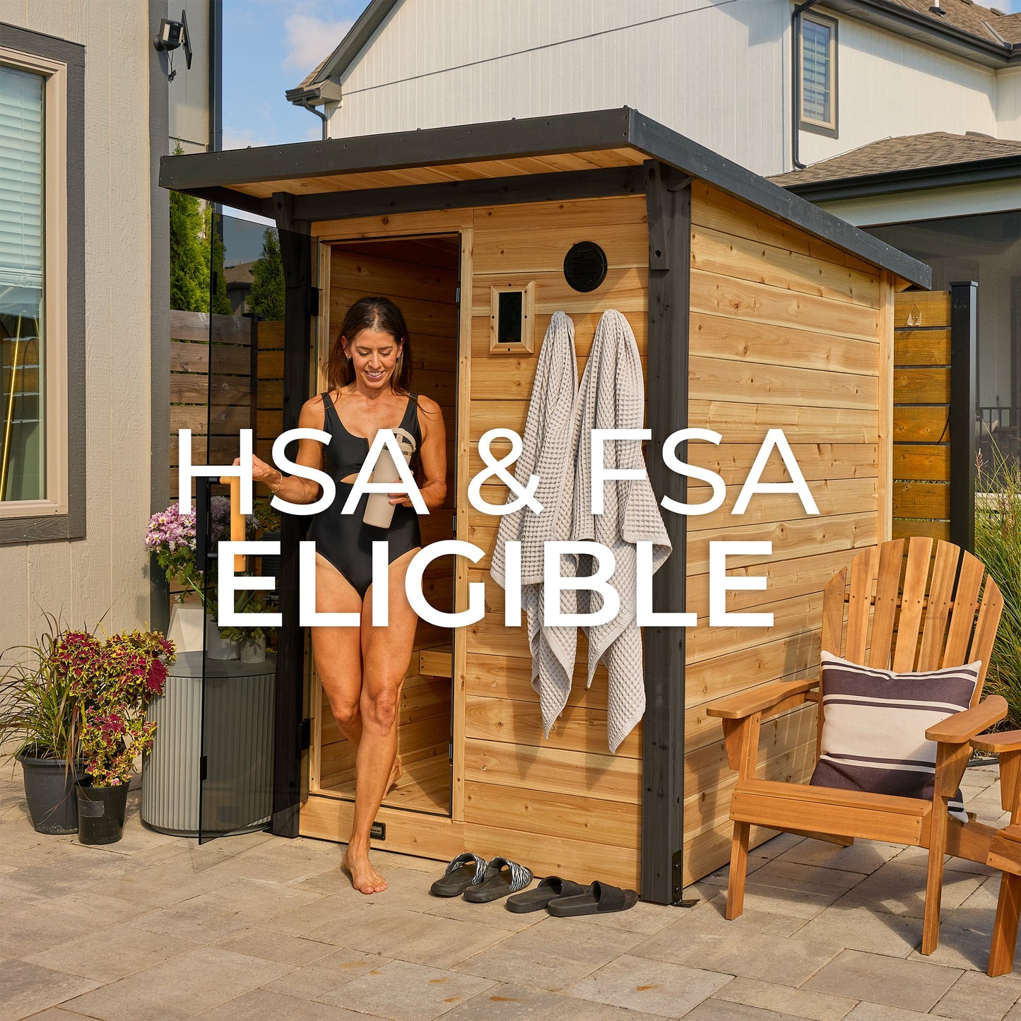 Bennett Outdoor Cabin Sauna – 2-4 Person