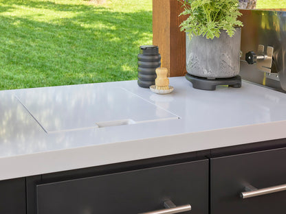 Emory | 12-Foot Outdoor Kitchen Island with Built-In Grill & Griddle