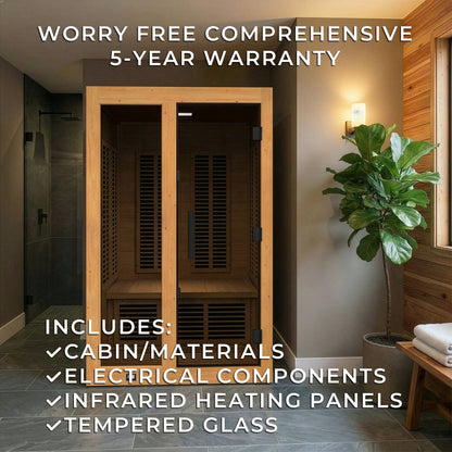 Knox Indoor Infrared Sauna – 2 Person