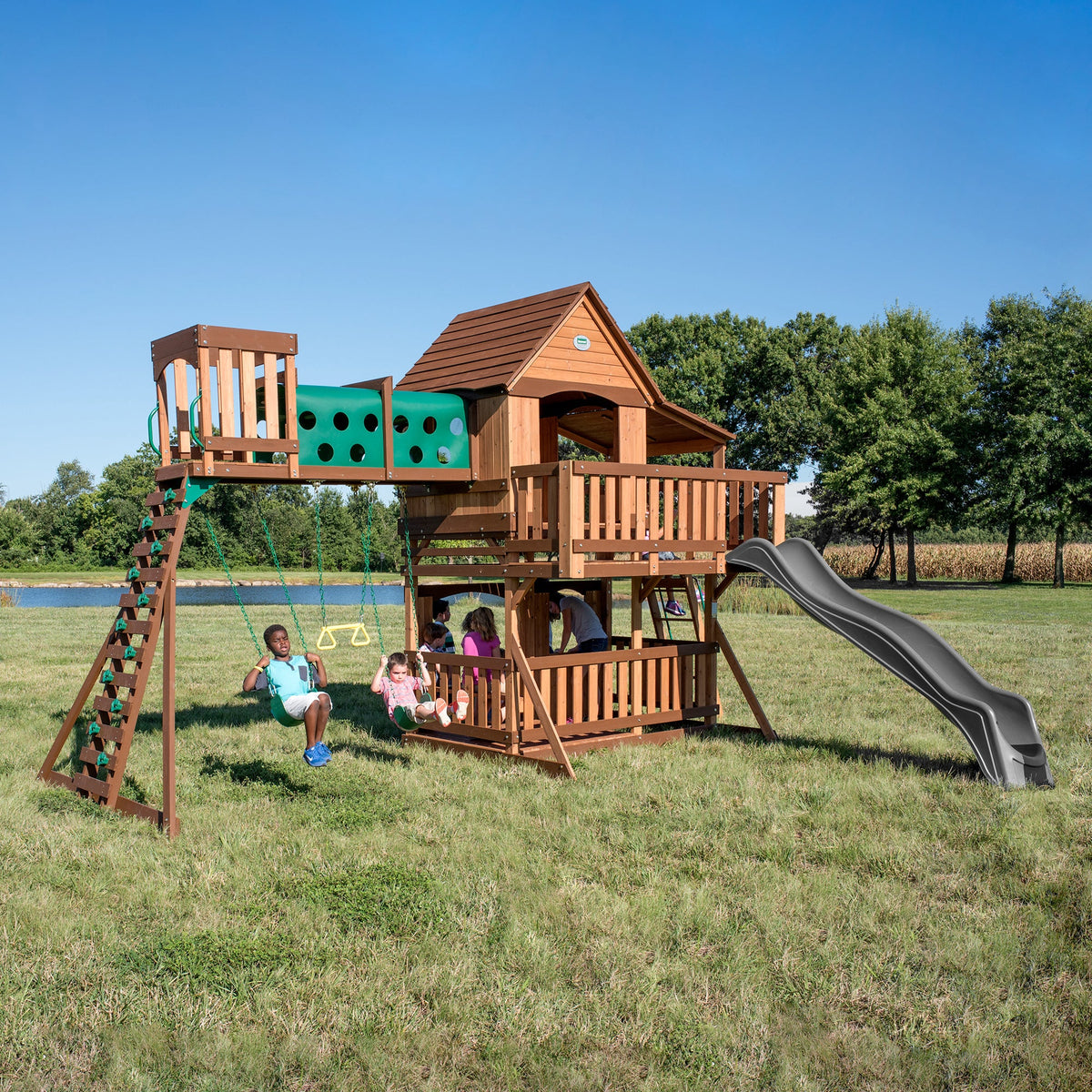 Woodridge Elite Swing Set