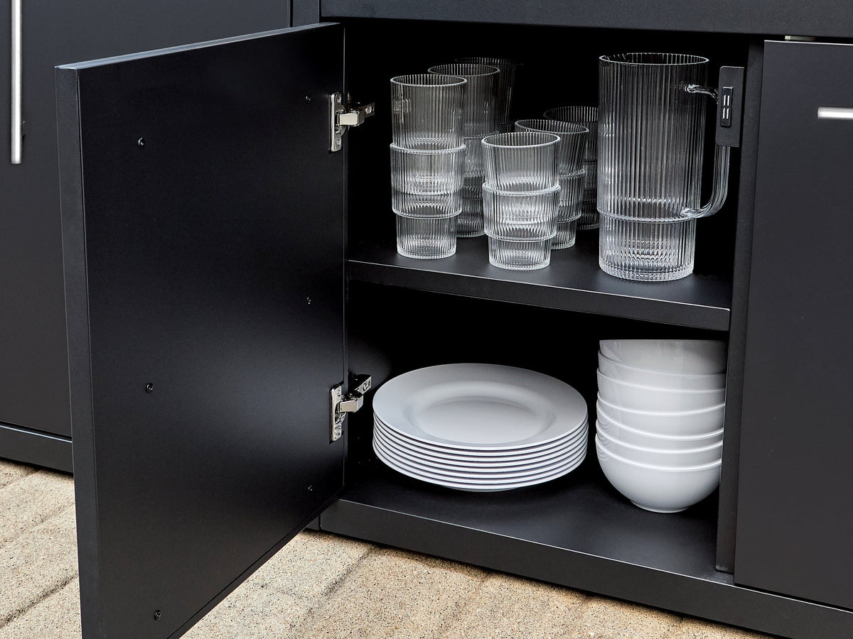 Emory | 12-Foot Outdoor Kitchen Island with Built-In Grill & Pizza Oven